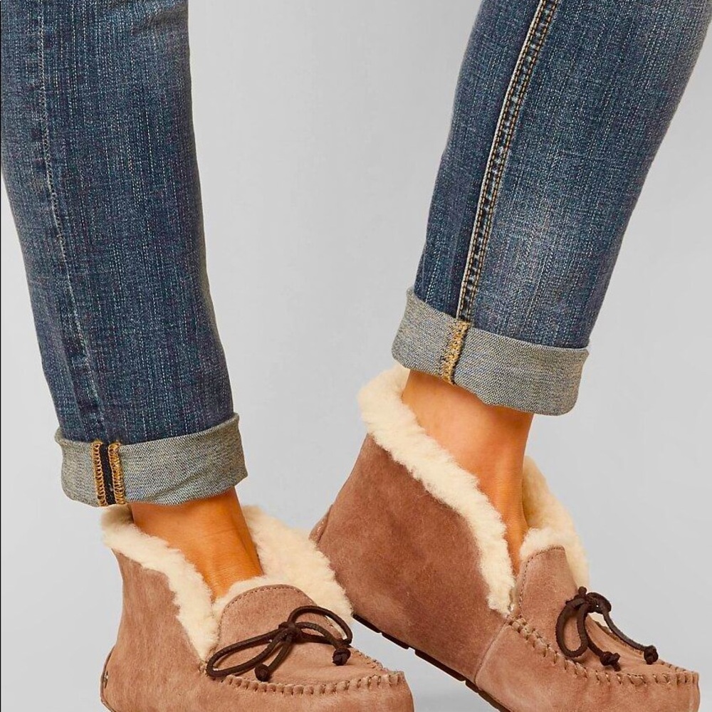 New Ugg Alena Suede Slippers Booties